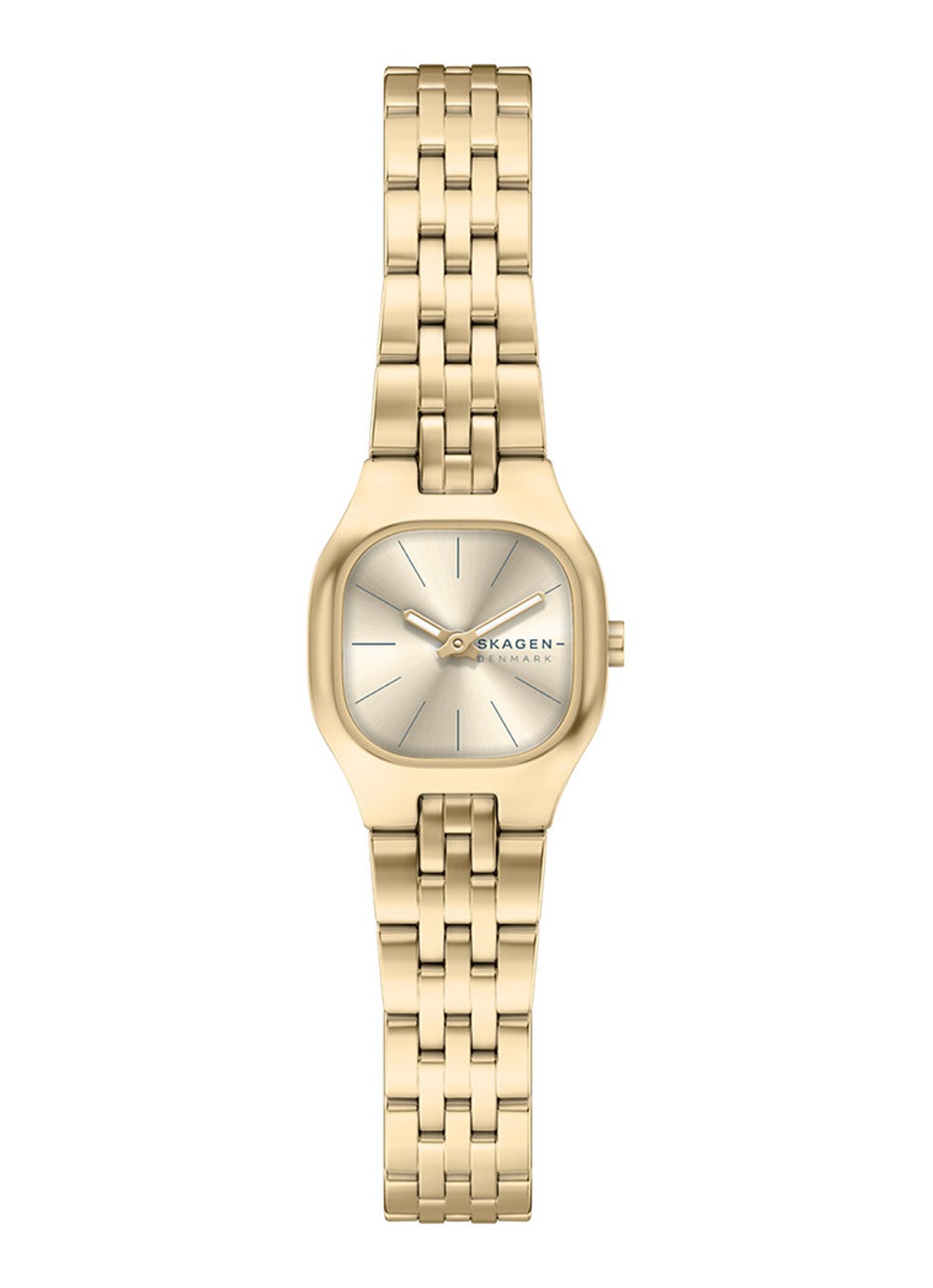 Skagen Mellem Micro horloge SKW3177 - voorkant goud