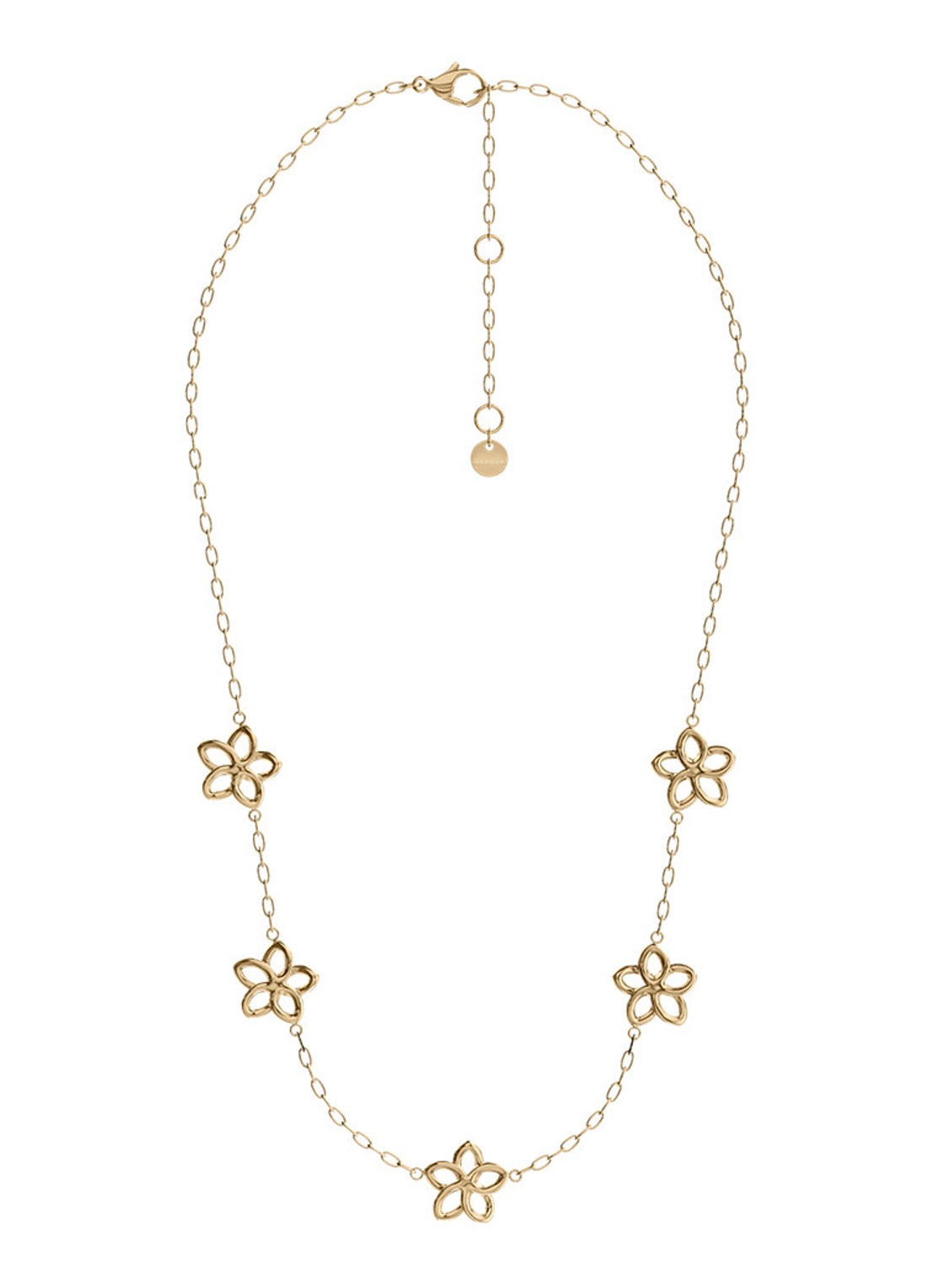 Skagen Moderne Ikon ketting SKJ1910710 - detail goud