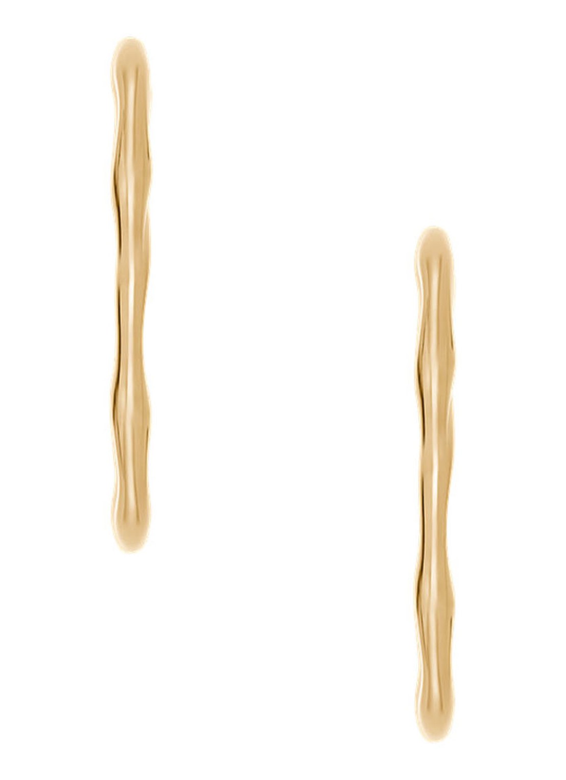 Skagen Oorringen SKJ1870710 - detail goud
