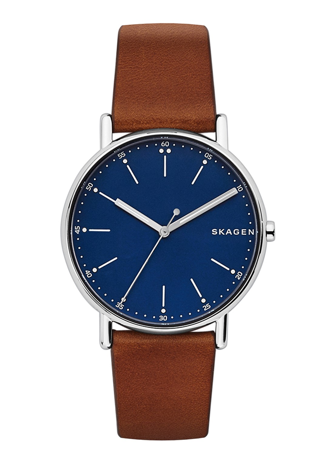 Skagen Sigantur horloge SKW6355 - voorkant 2 zilver