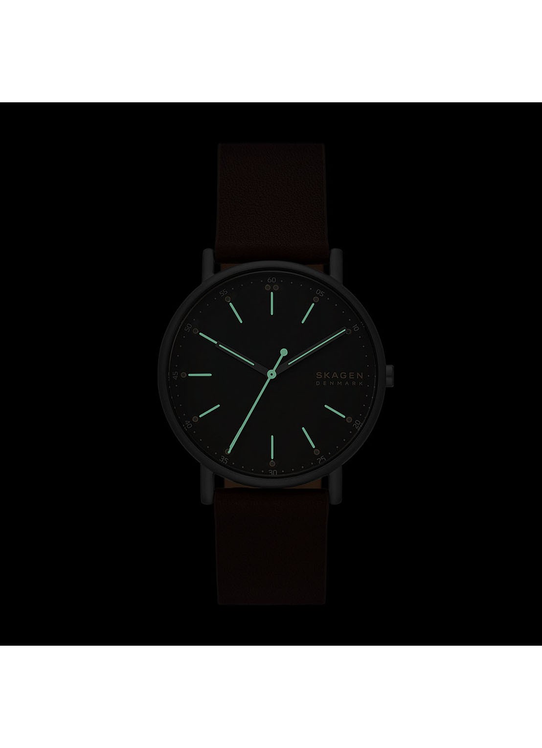Skagen Signatur horloge SKW6860 - detail 4 donkergrijs