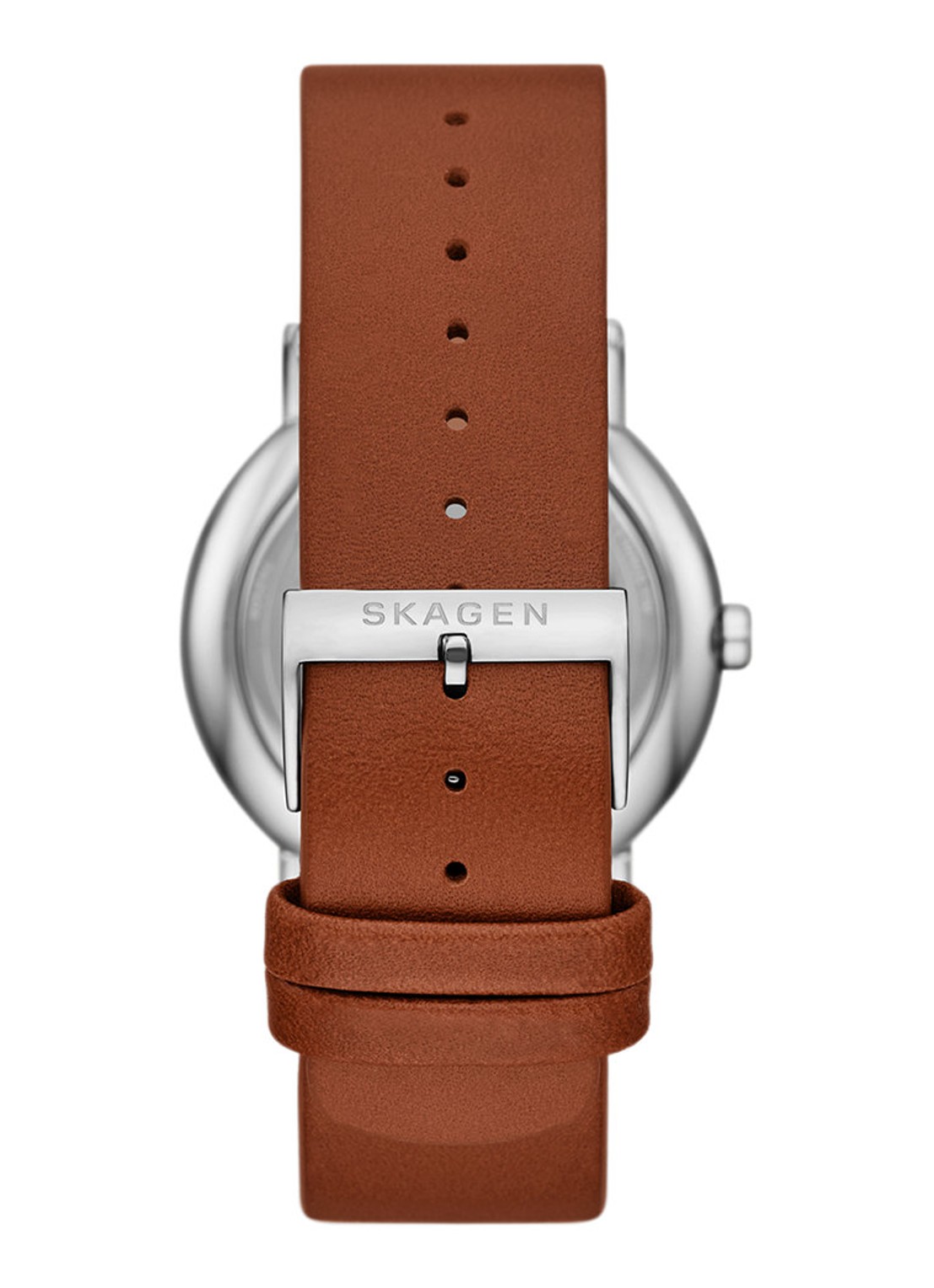 Skagen Signatur horloge  SKW6942 - detail 2 zilver