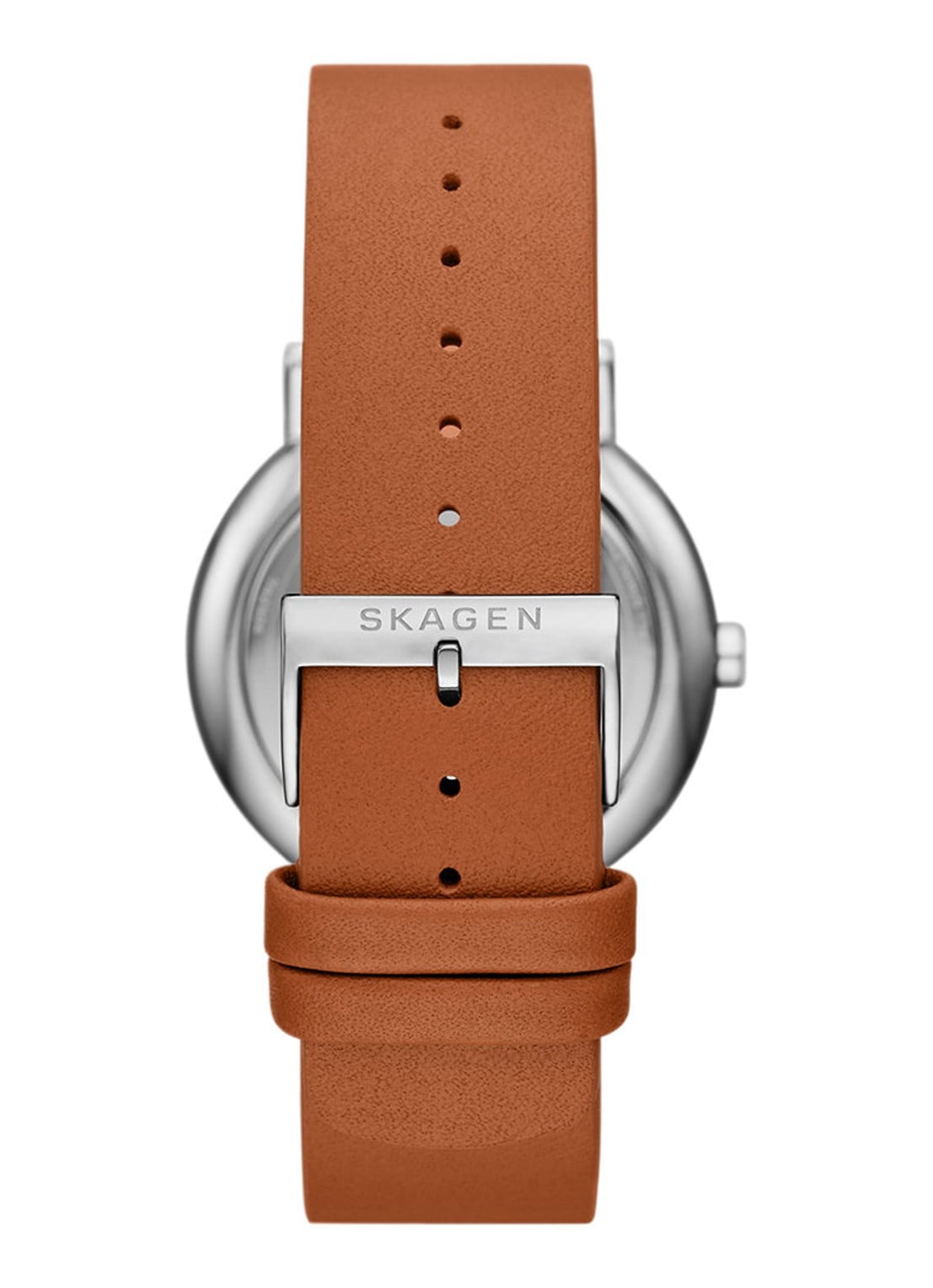 Skagen Signatur horloge  SKW6943 - detail zilver