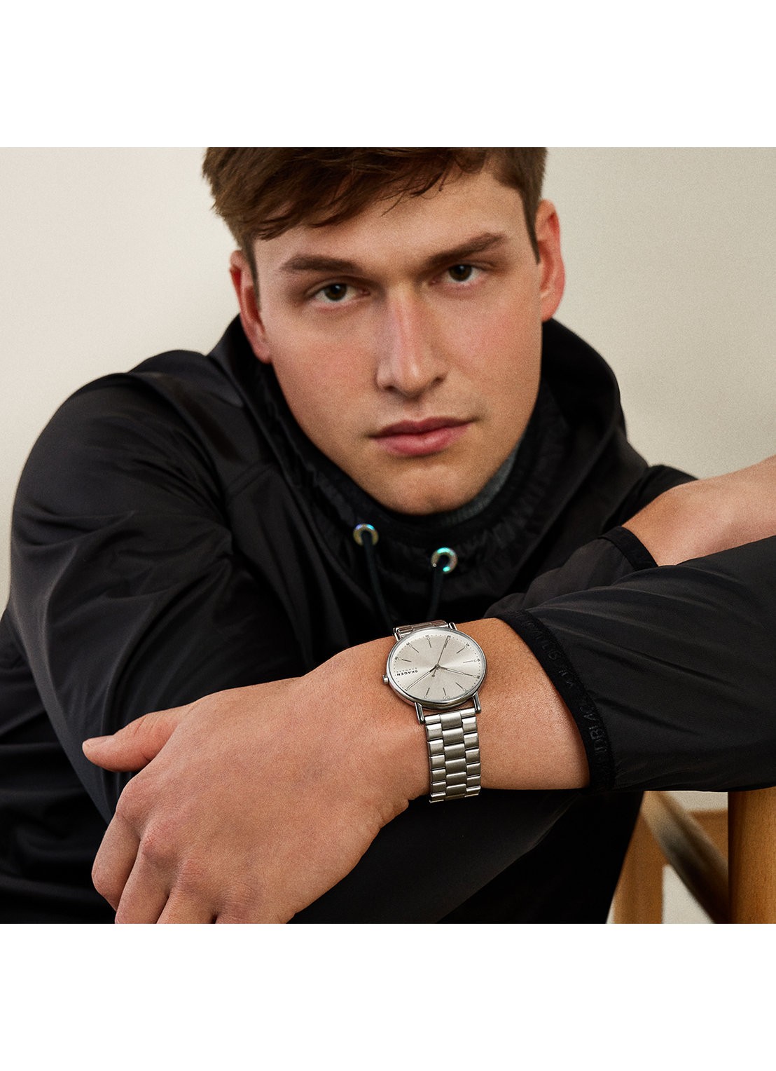 Skagen Signatur horloge SKW6950 - detail 5 zilver