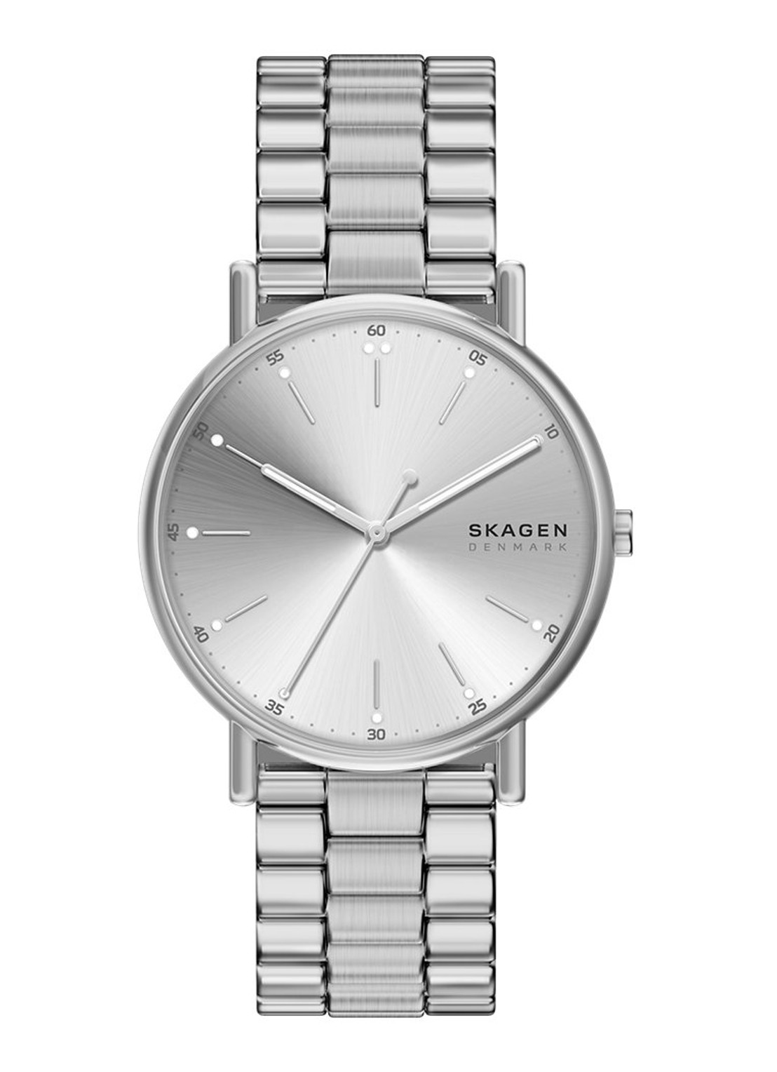 Skagen Signatur horloge SKW6950 - voorkant zilver