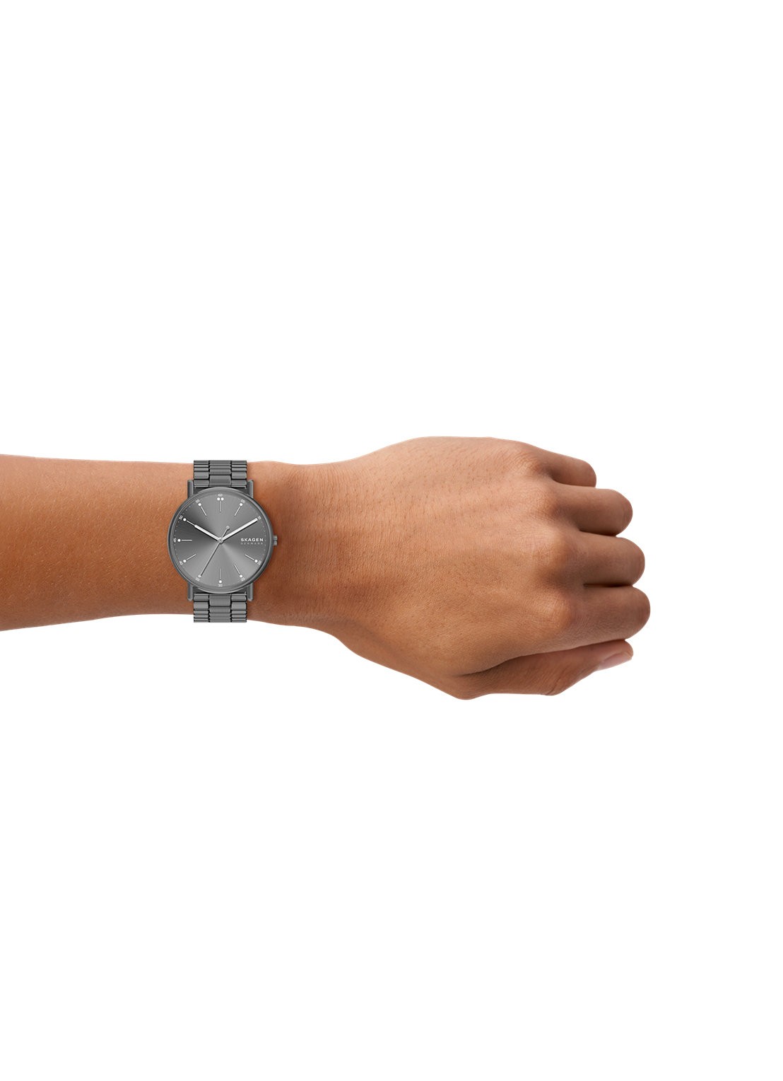 Skagen Signatur horloge SKW6951 - detail 6 donkergrijs