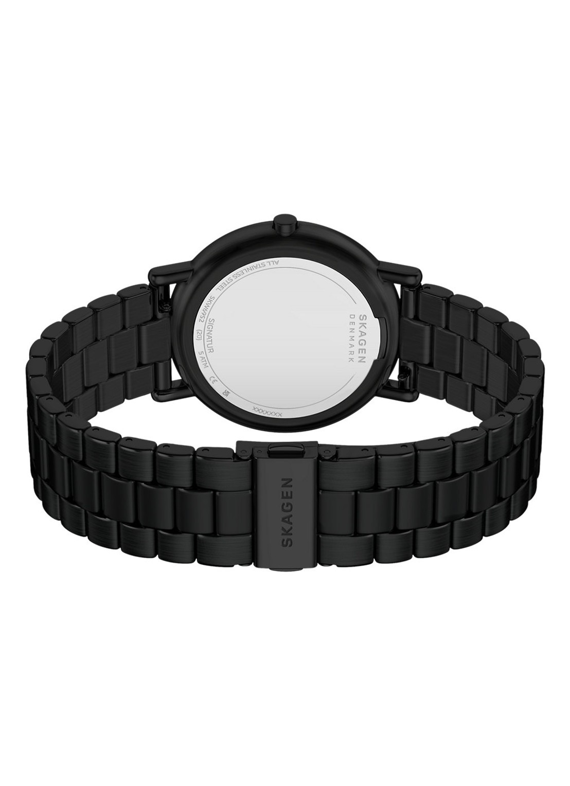 Skagen Signatur horloge SKW6952 - detail 4 zwart