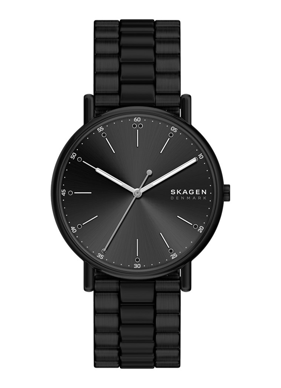 Skagen Signatur horloge SKW6952 - voorkant zwart