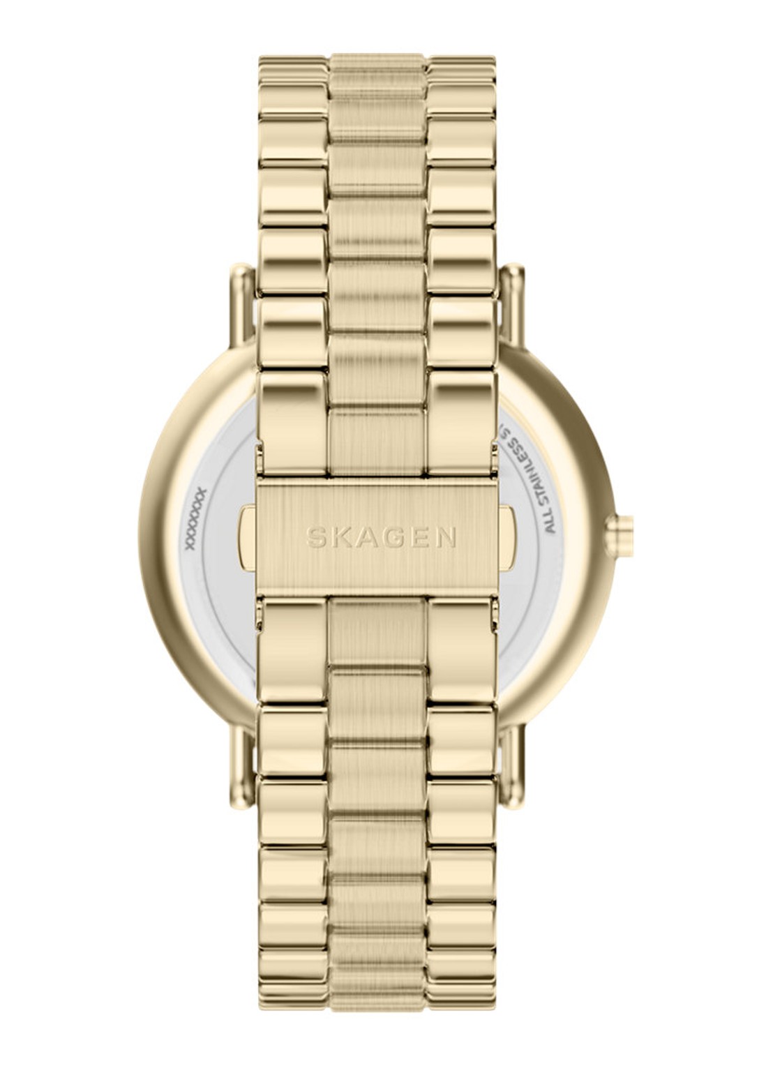 Skagen Signatur horloge SKW6957 - detail goud