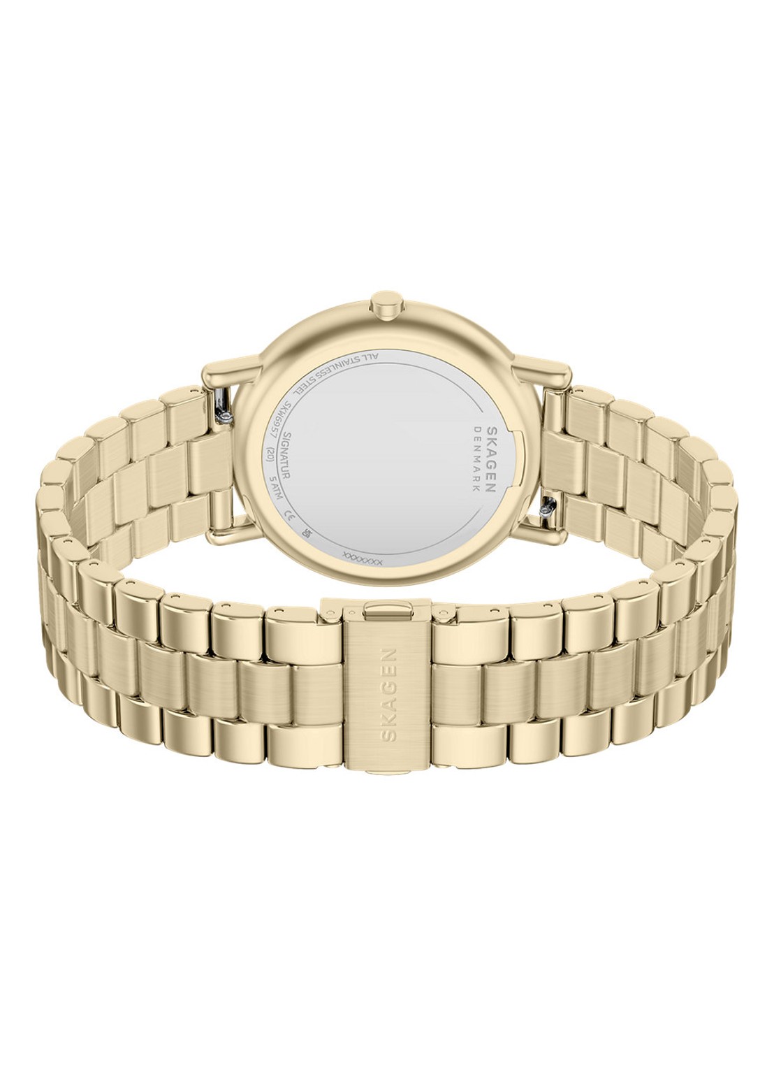 Skagen Signatur horloge SKW6957 - detail 3 goud