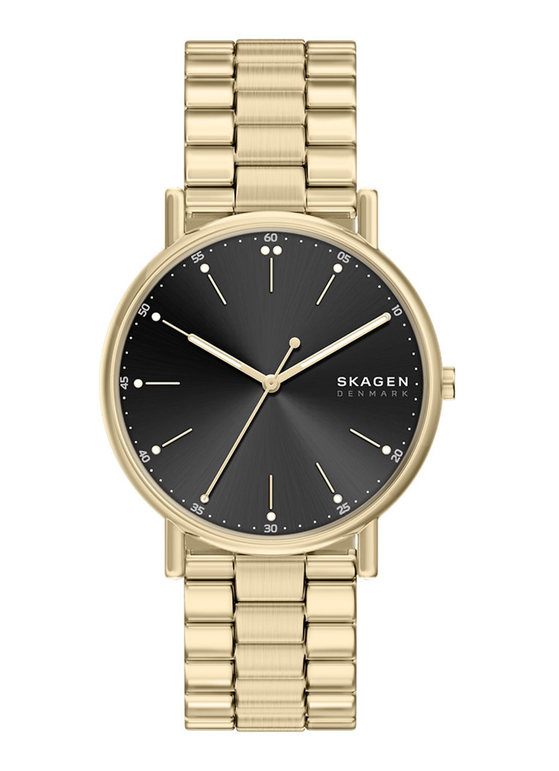 Skagen Signatur horloge SKW6957 - voorkant 6 goud