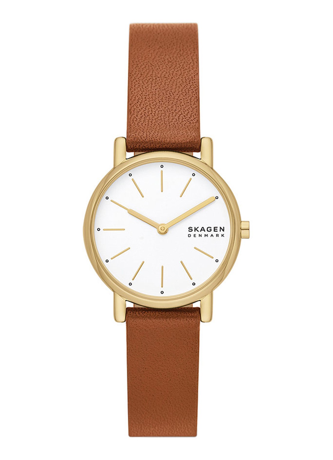 Skagen Signatur Lille horloge SKW3121 - voorkant 3 bruin