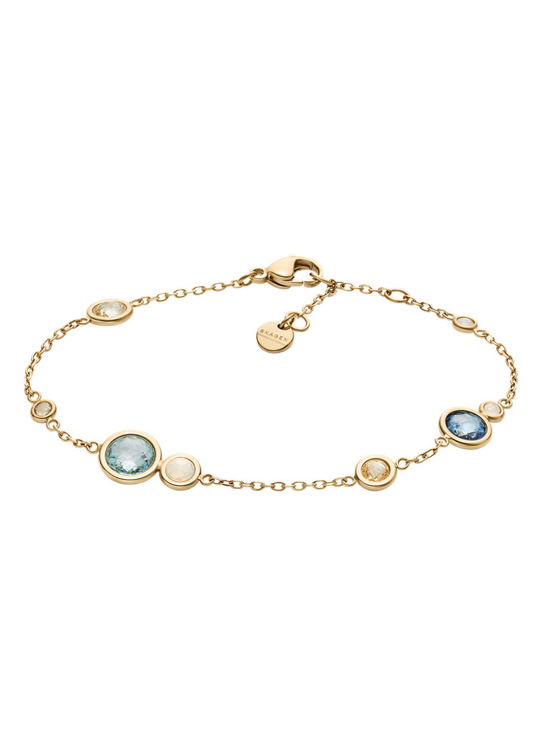 Skagen Sofie Sea Glass armband SKJ1896710 - voorkant 4 goud