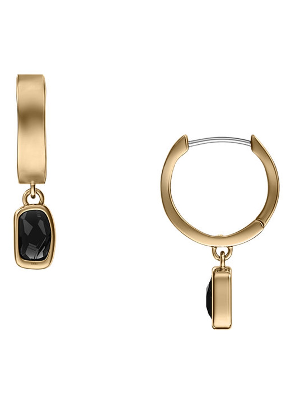 Skagen Sofie Sea Glass oorringen SKJ1922710 - voorkant goud