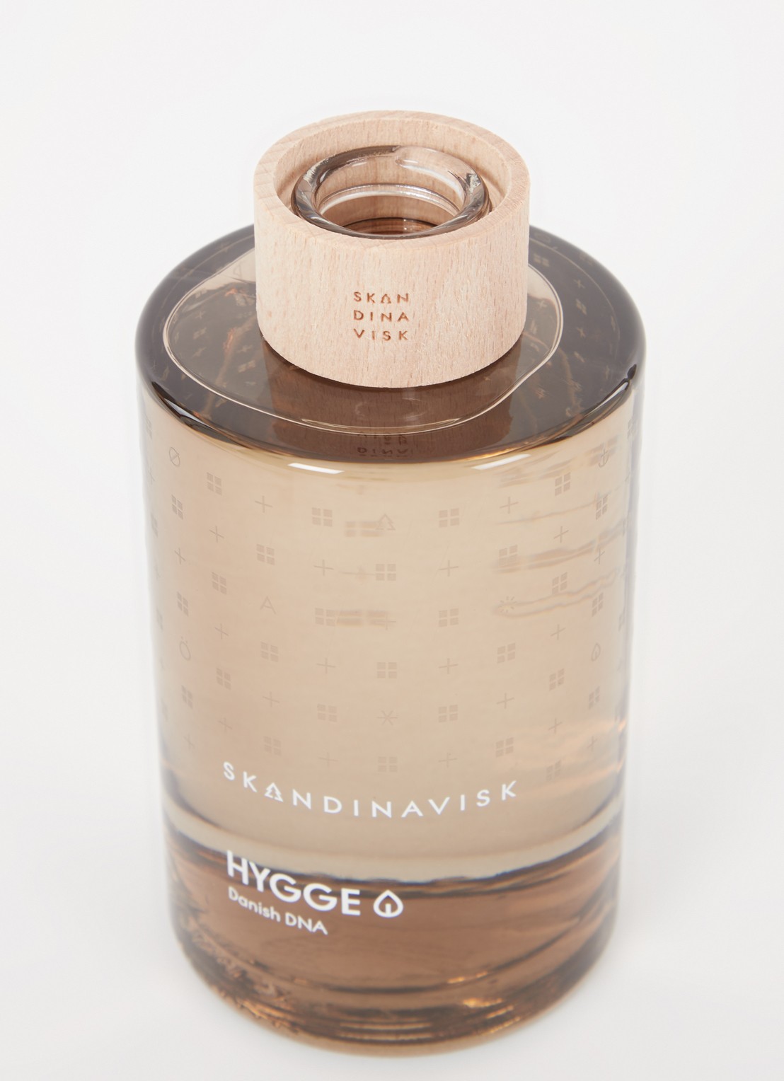 Skandinavisk HYGGE geurstokjes 200 ml - voorkant 2 bruin