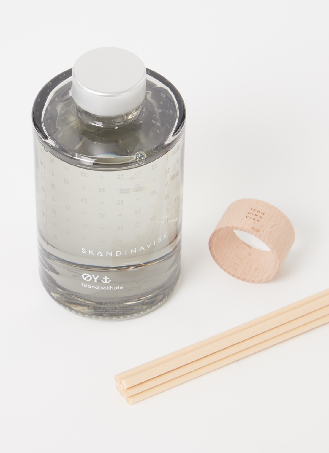Skandinavisk ØY geurstokjes 200 ml - detail 2 lichtblauw