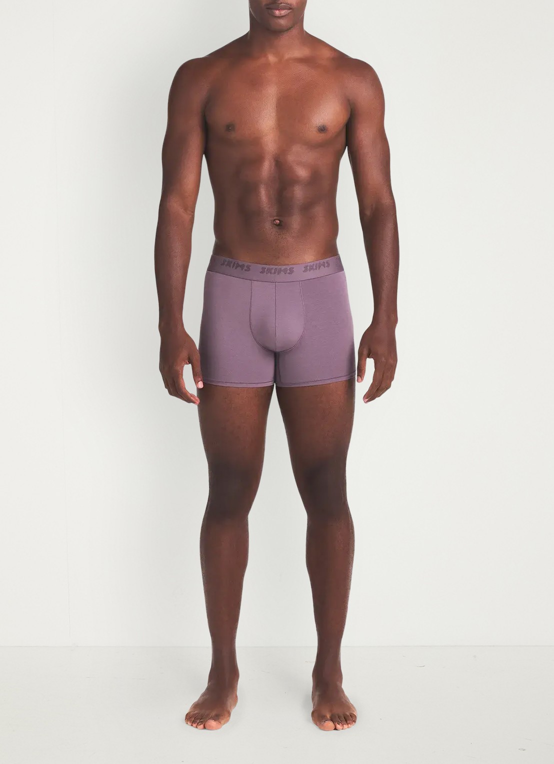 SKIMS  3" boxershorts met logoband in 3-pack - voorkant 5 multicolor