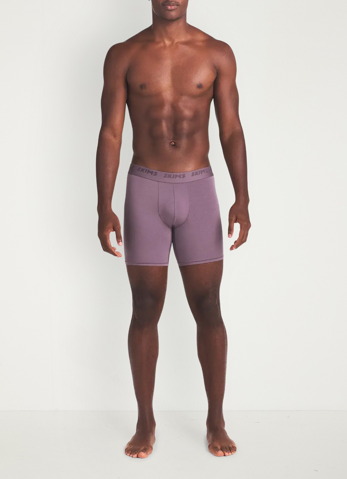 SKIMS 5'' boxershorts met logoband in 3-pack - voorkant 5 multicolor