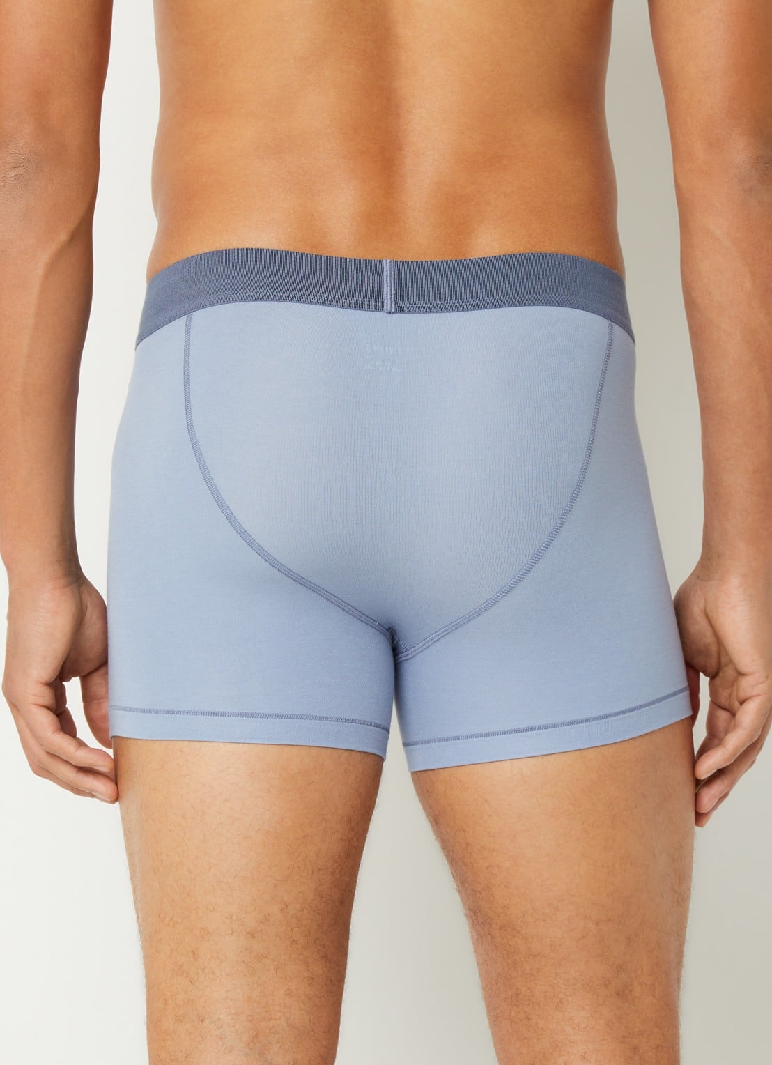 SKIMS Boxershort met logoband in 3-pack - achterkant 4 wit