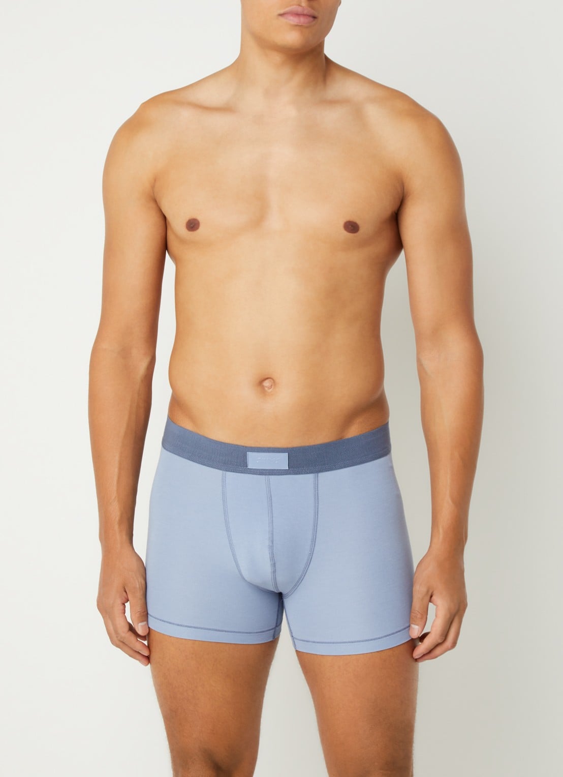 SKIMS Boxershort met logoband in 3-pack - detail wit