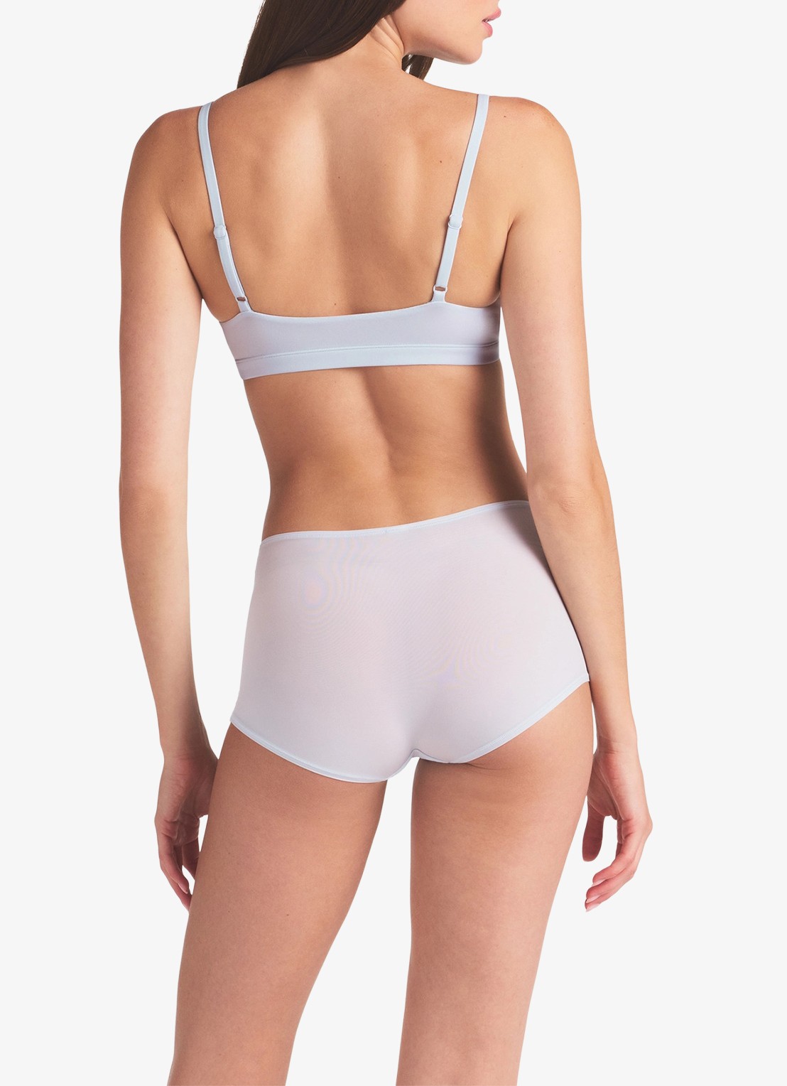 SKIMS Bralette met stretch - achterkant 2 blauw