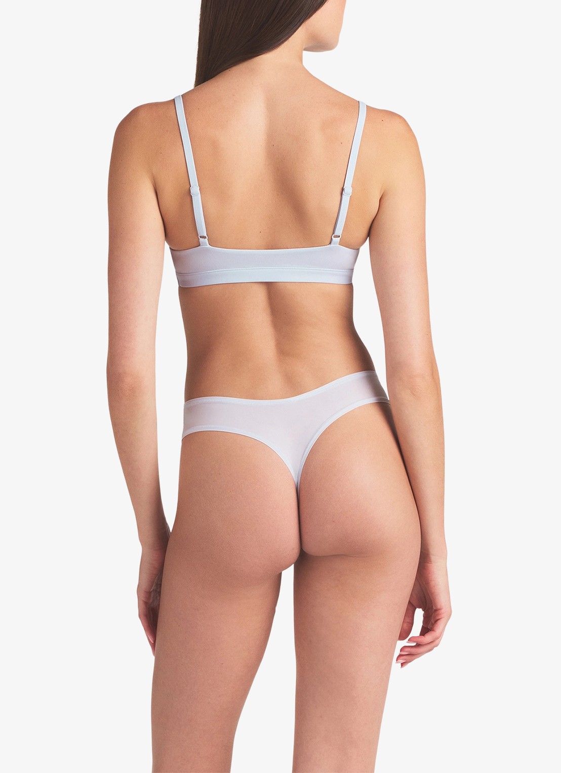 SKIMS Bralette met stretch - achterkant 4 blauw