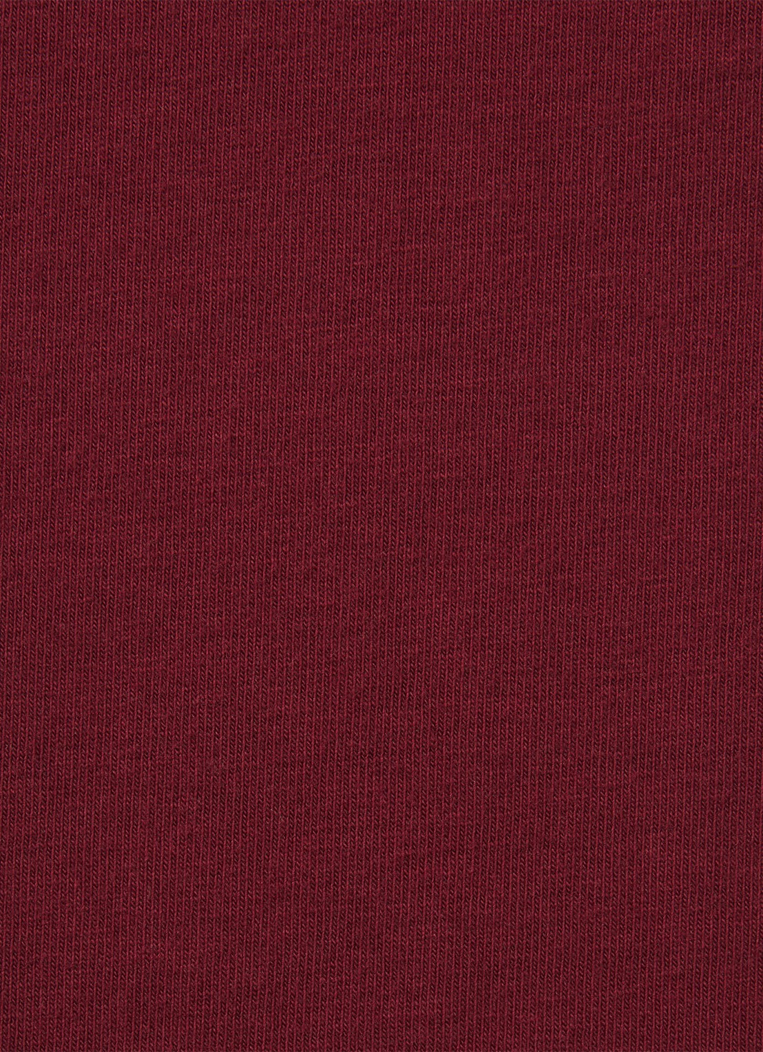 SKIMS Cotton Jersey t-shirt met stretch - detail 4 bordeauxrood