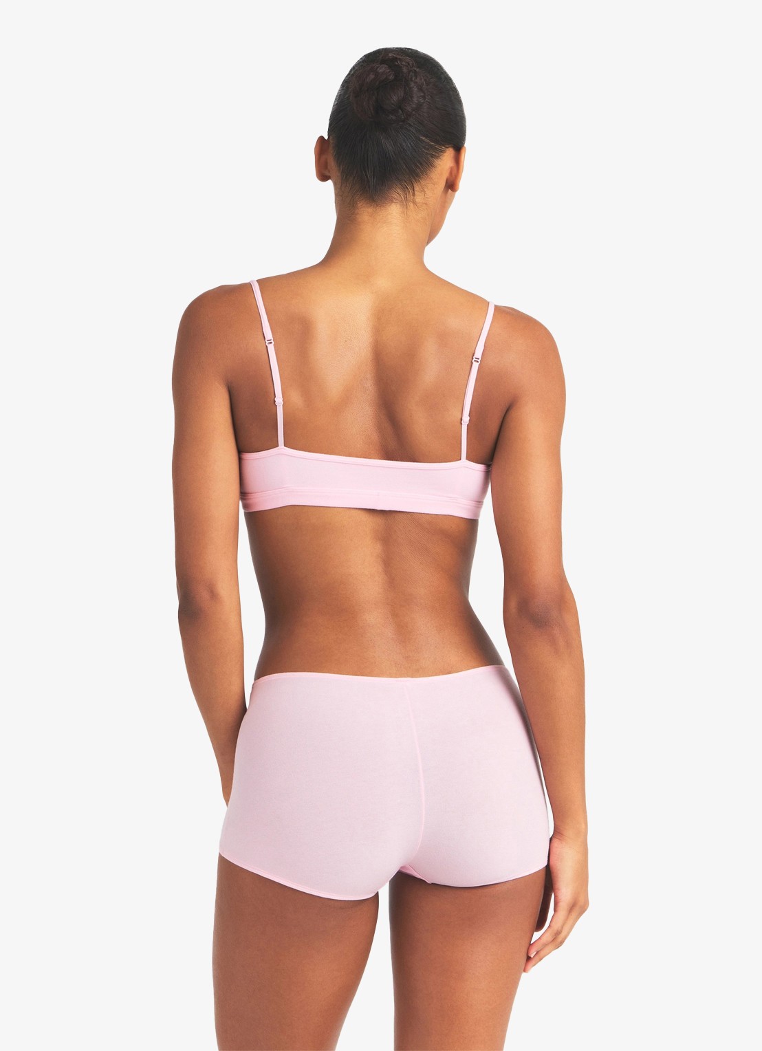 SKIMS Everyday Cotton bralette - achterkant 3 beige
