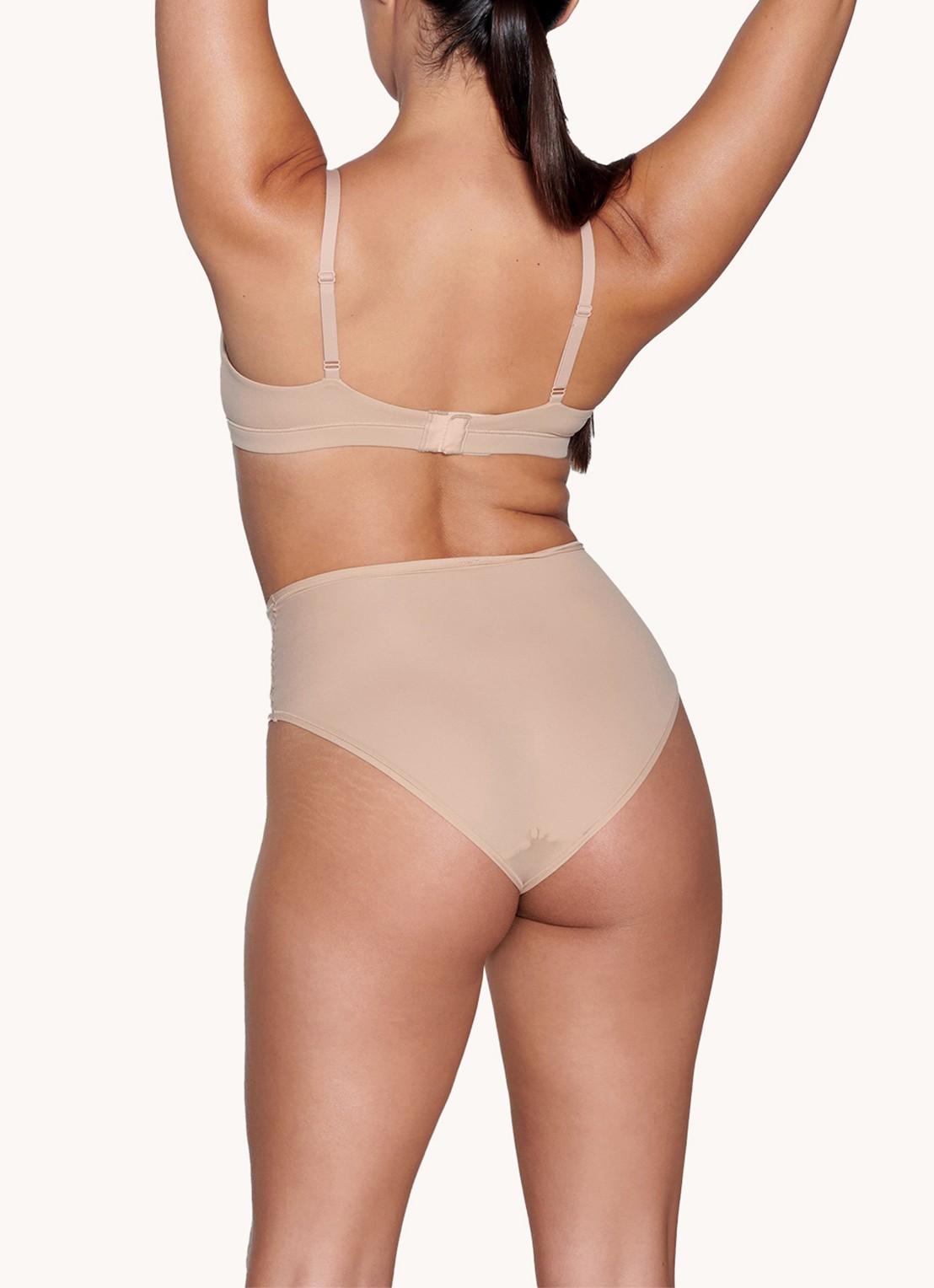 SKIMS Fits Everybody bralette zonder vulling - achterkant 4 beige