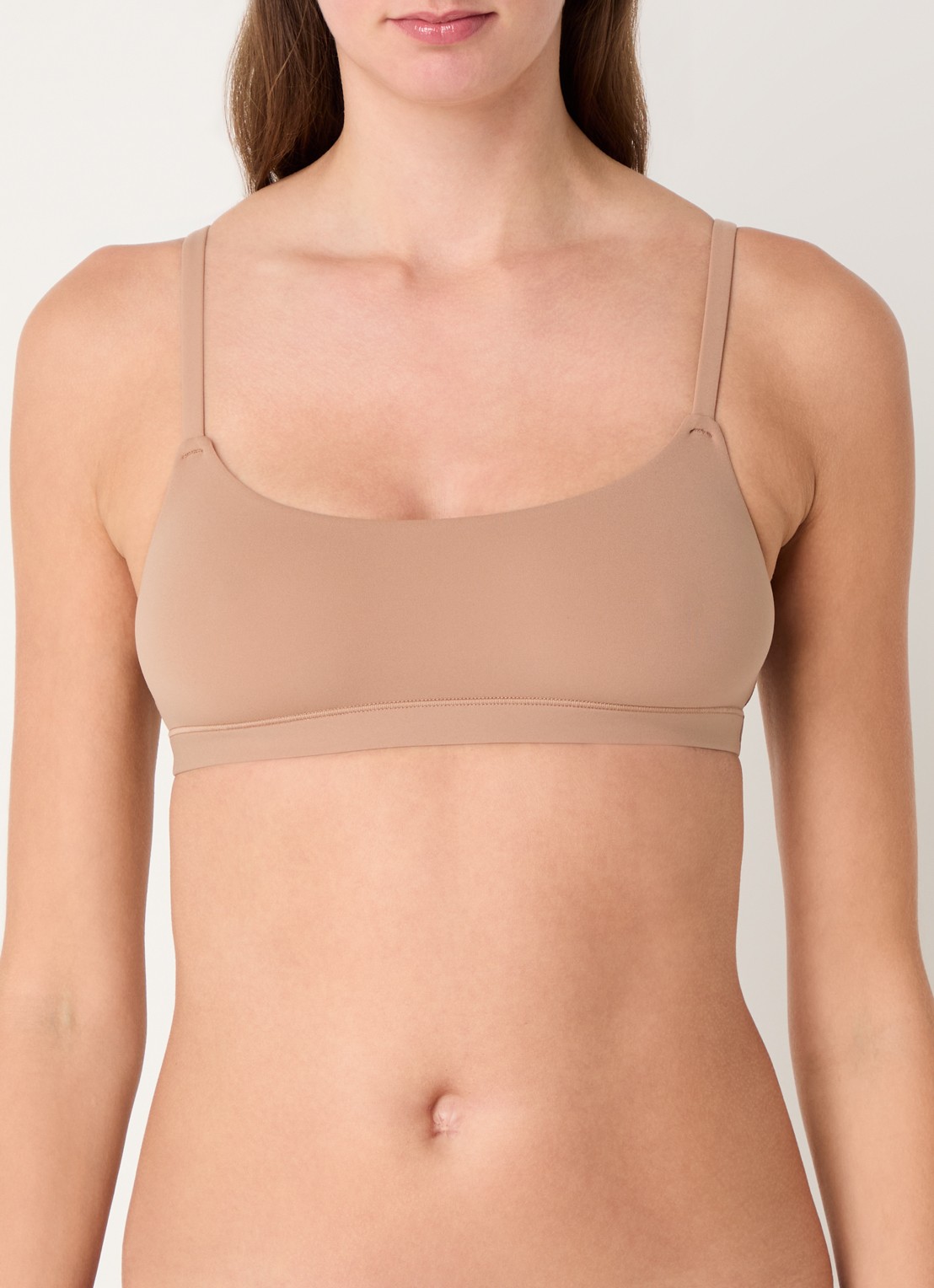SKIMS Fits Everybody bralette  - detail 3 donkerbeige