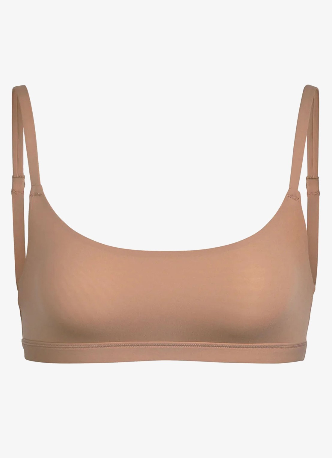 SKIMS Fits Everybody bralette  - voorkant 2 lichtbruin