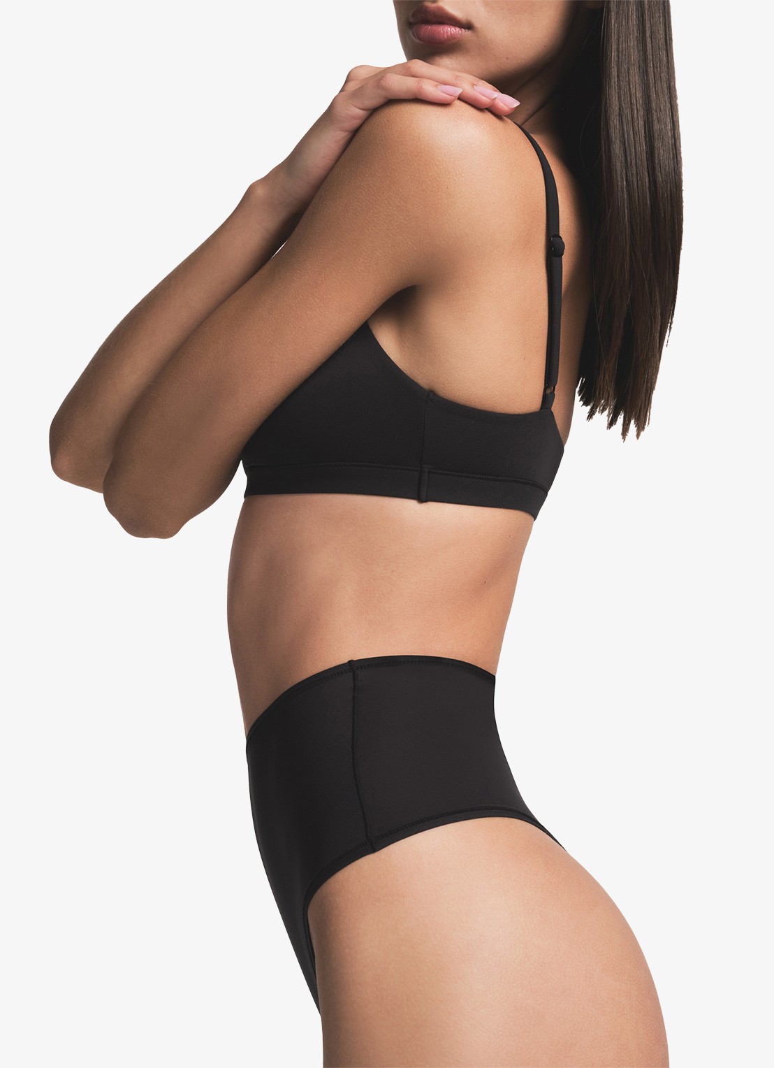 SKIMS Fits Everybody high waist string  - detail 3 zwart