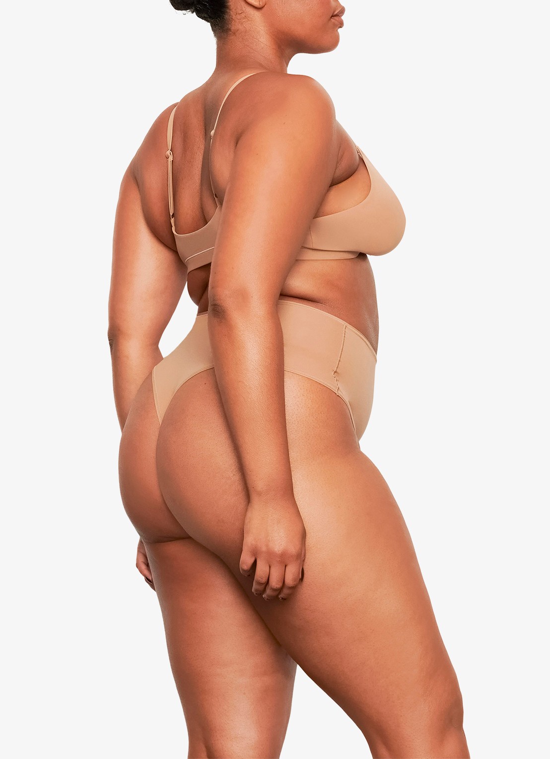 SKIMS Fits Everybody high waist string  - detail 4 beige