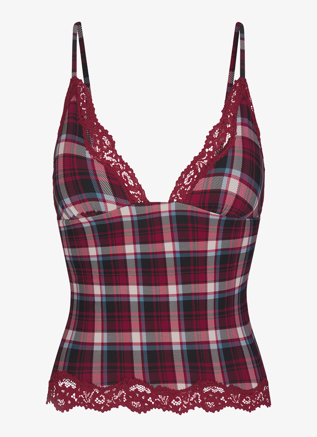 SKIMS Fits Everybody Lace set met kant - detail 4 blauw