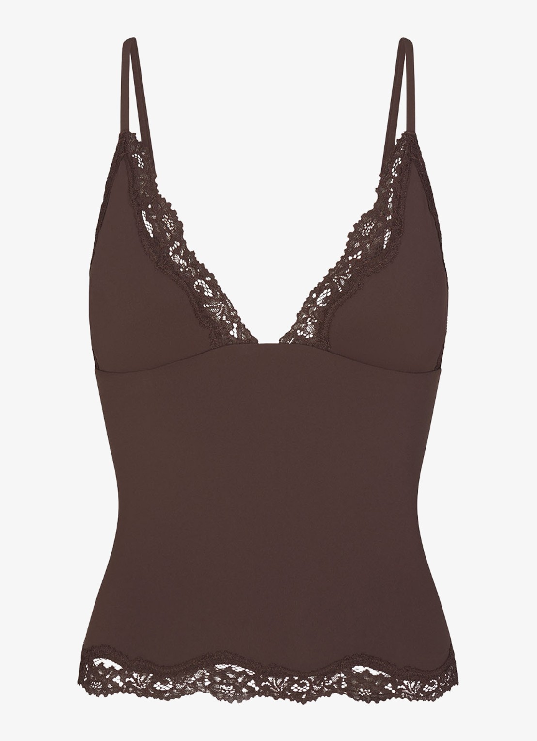 SKIMS Fits Everybody Lace set met kant - detail 6 bruin