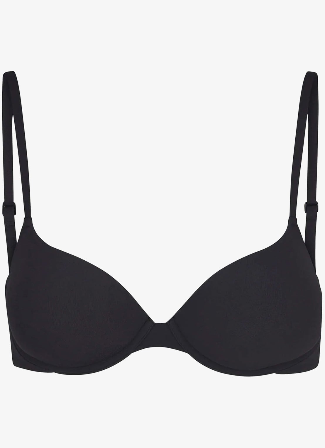 SKIMS Fits everybody push-up bh - voorkant zwart