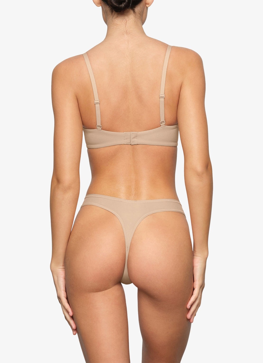SKIMS Fits everybody push-up bh - achterkant 3 middengrijs