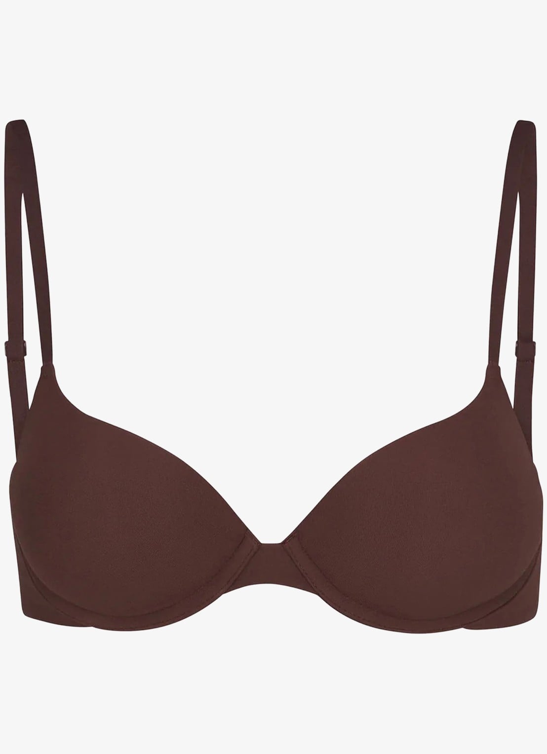 SKIMS Fits everybody push-up bh - voorkant bruin