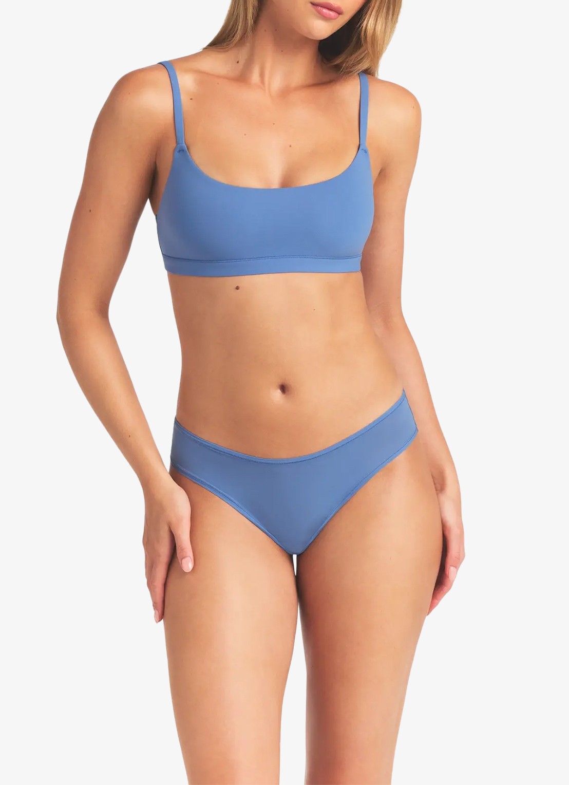 SKIMS Fits Everybody Scoop bralette - detail 4 arctic