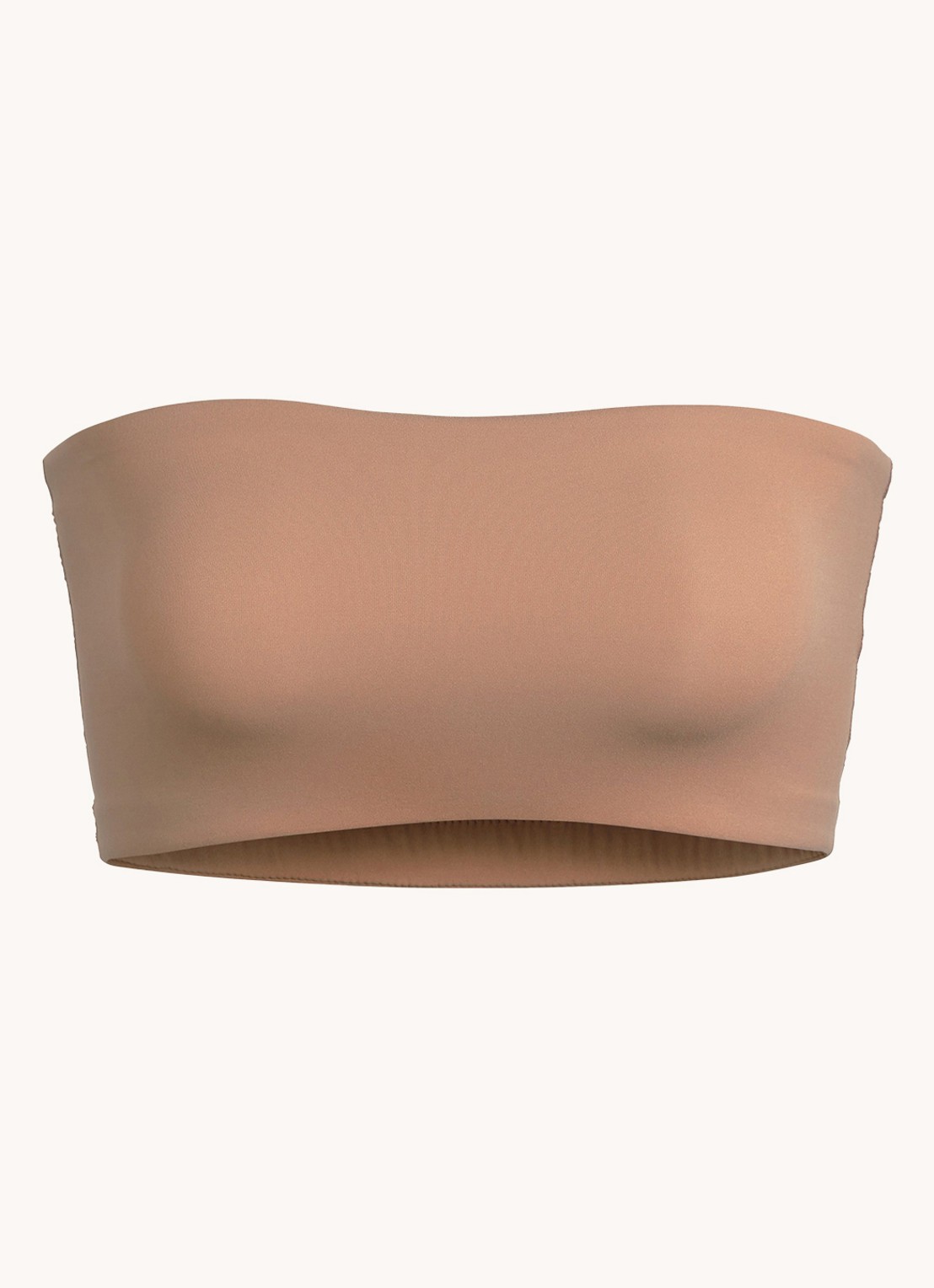 SKIMS Fits Everybody strapless bh  - voorkant 2 lichtbruin