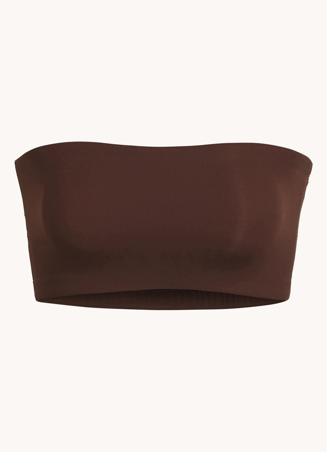 SKIMS Fits Everybody strapless bh  - voorkant 4 donkerbruin