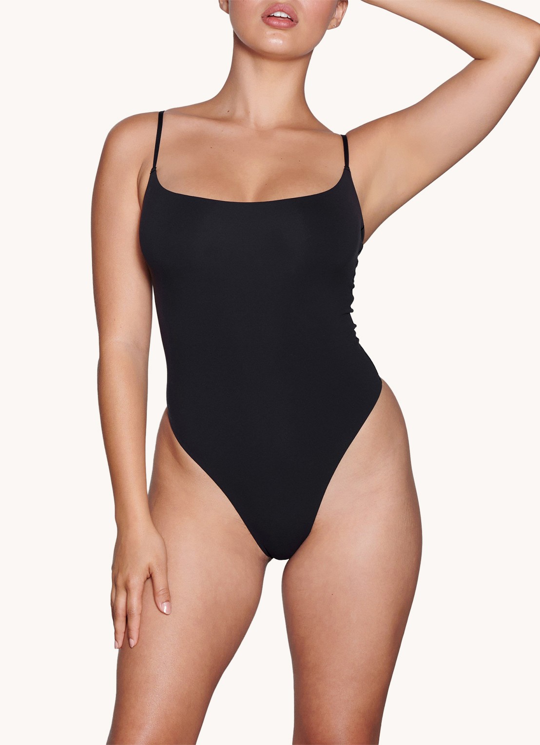SKIMS Fits Everybody stringbody met stretch - detail 2 zwart