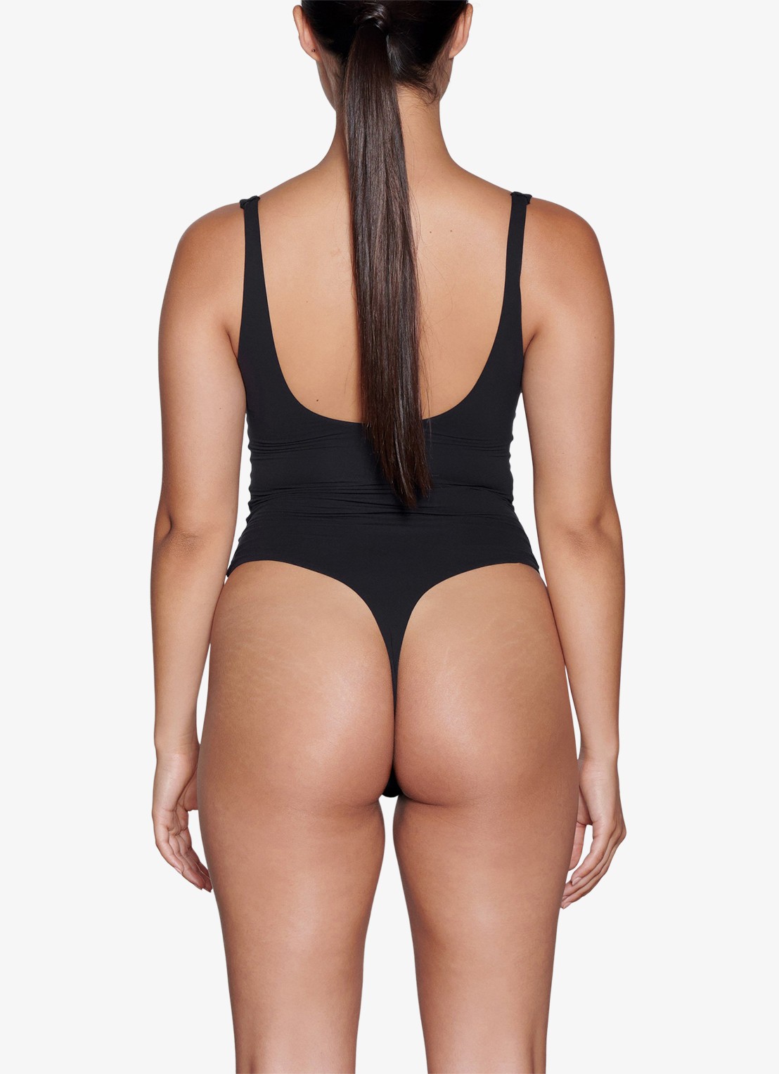 SKIMS Fits everybody stringbody - achterkant zwart