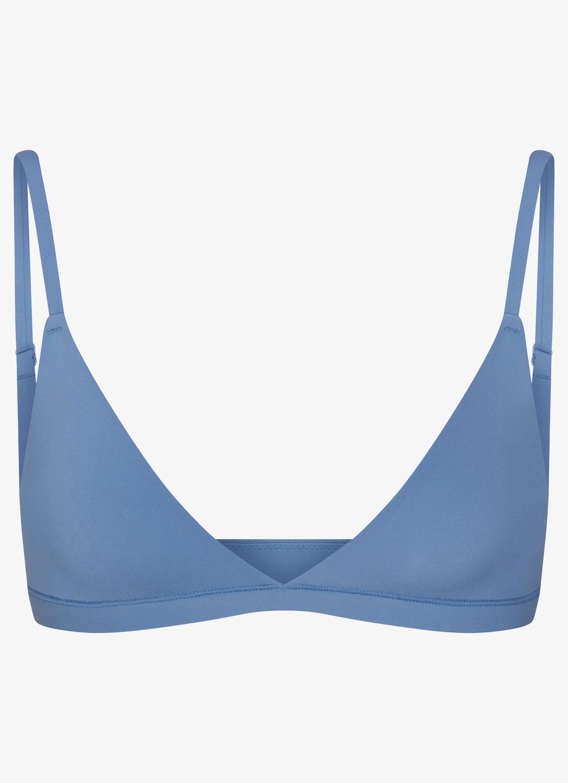 SKIMS Fits Everybody triangle bralette - voorkant arctic