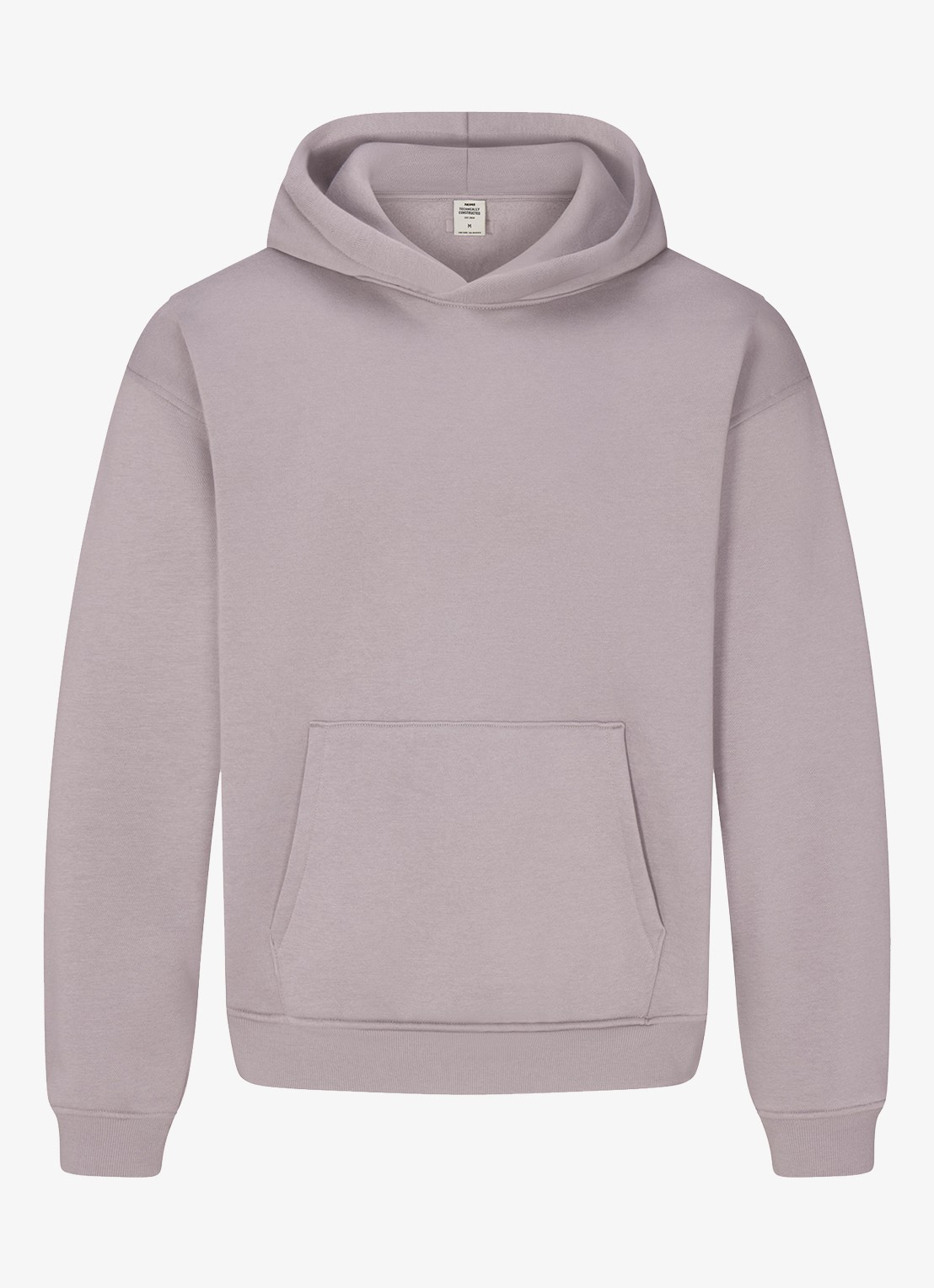 SKIMS Fleece Lounge hoodie met kangoeroezak - voorkant 7 shadow