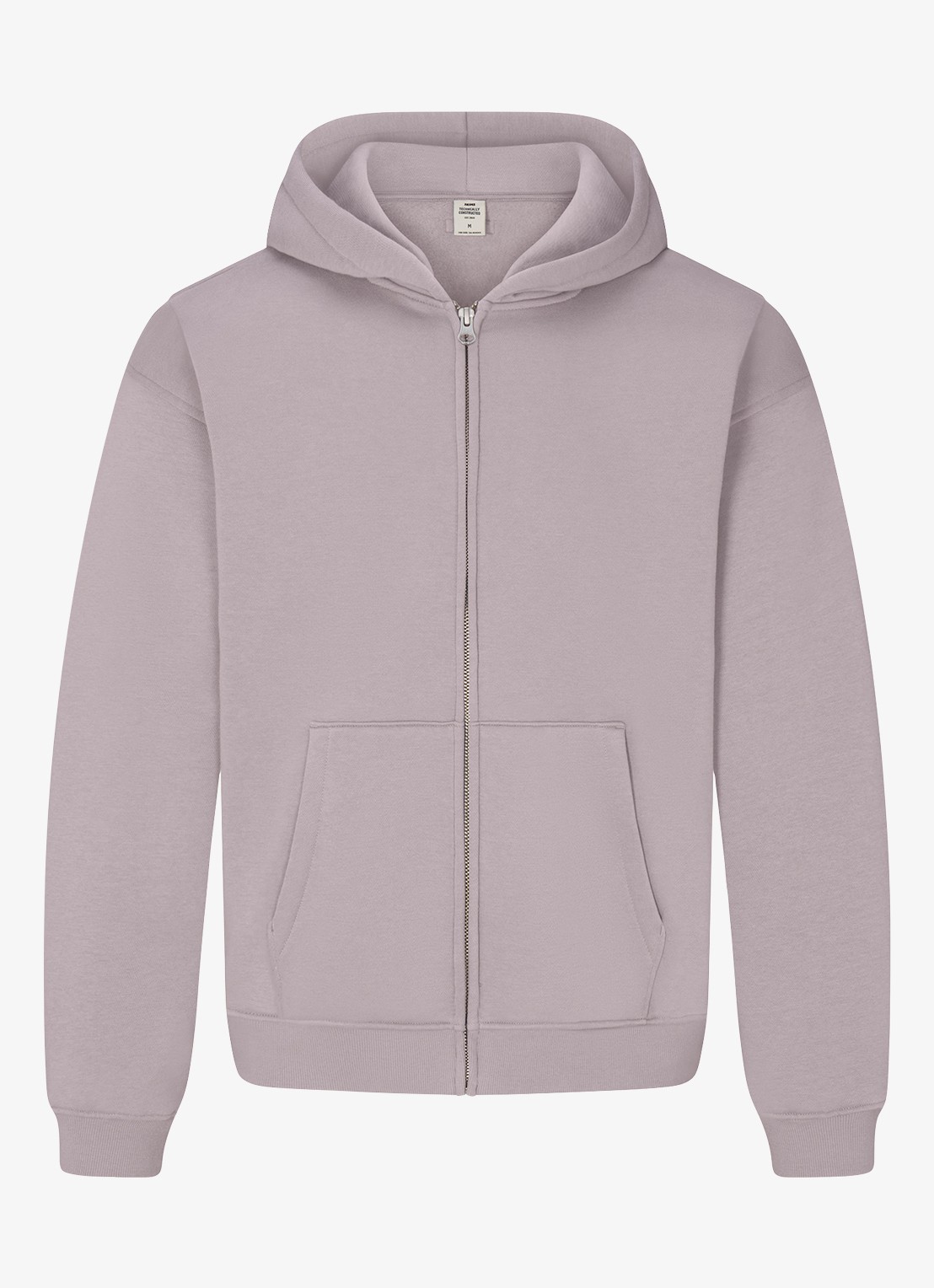 SKIMS Fleece Lounge hoodie met steekzakken - voorkant 4 shadow