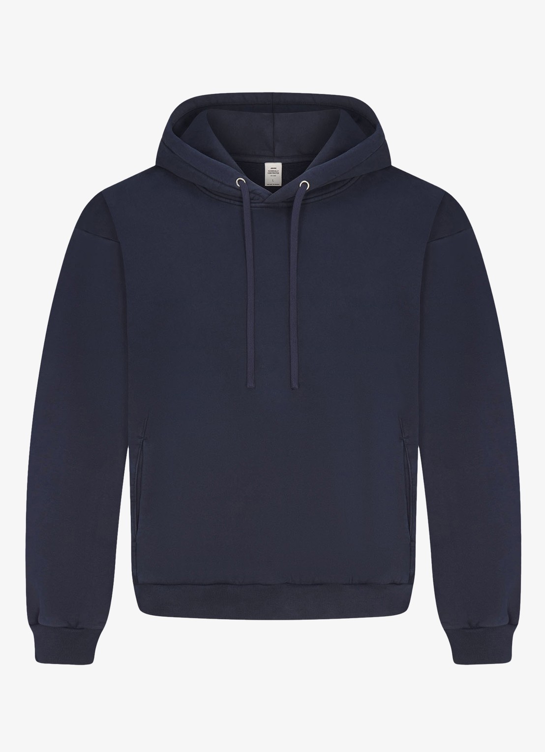 SKIMS Heavy Fleece hoodie met steekzakken - voorkant 5 navy