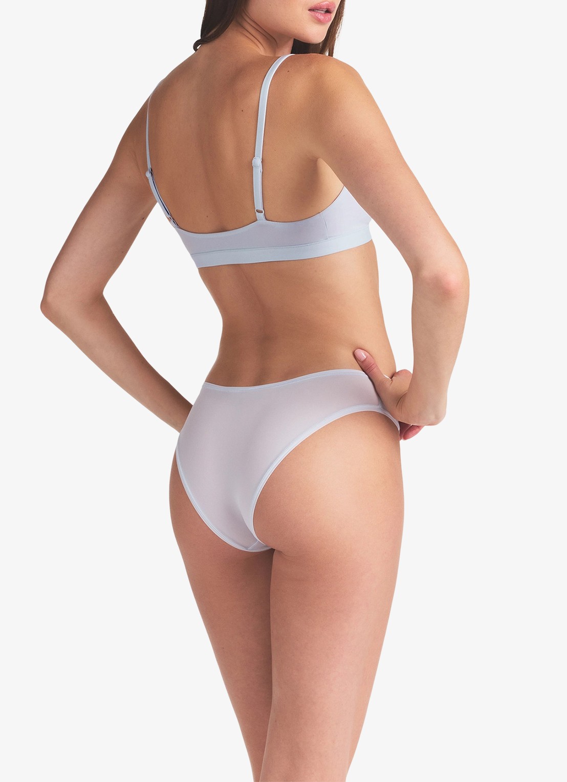 SKIMS Hipster met mesh - achterkant 5 blauw