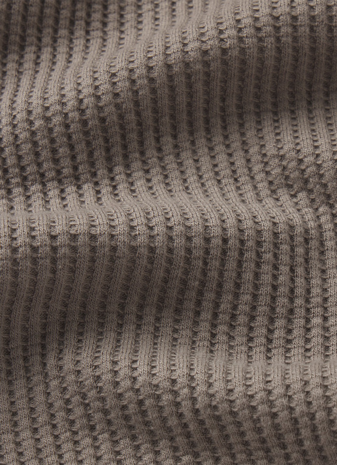 SKIMS Long sleeve met structuur - detail 4 donkerbeige