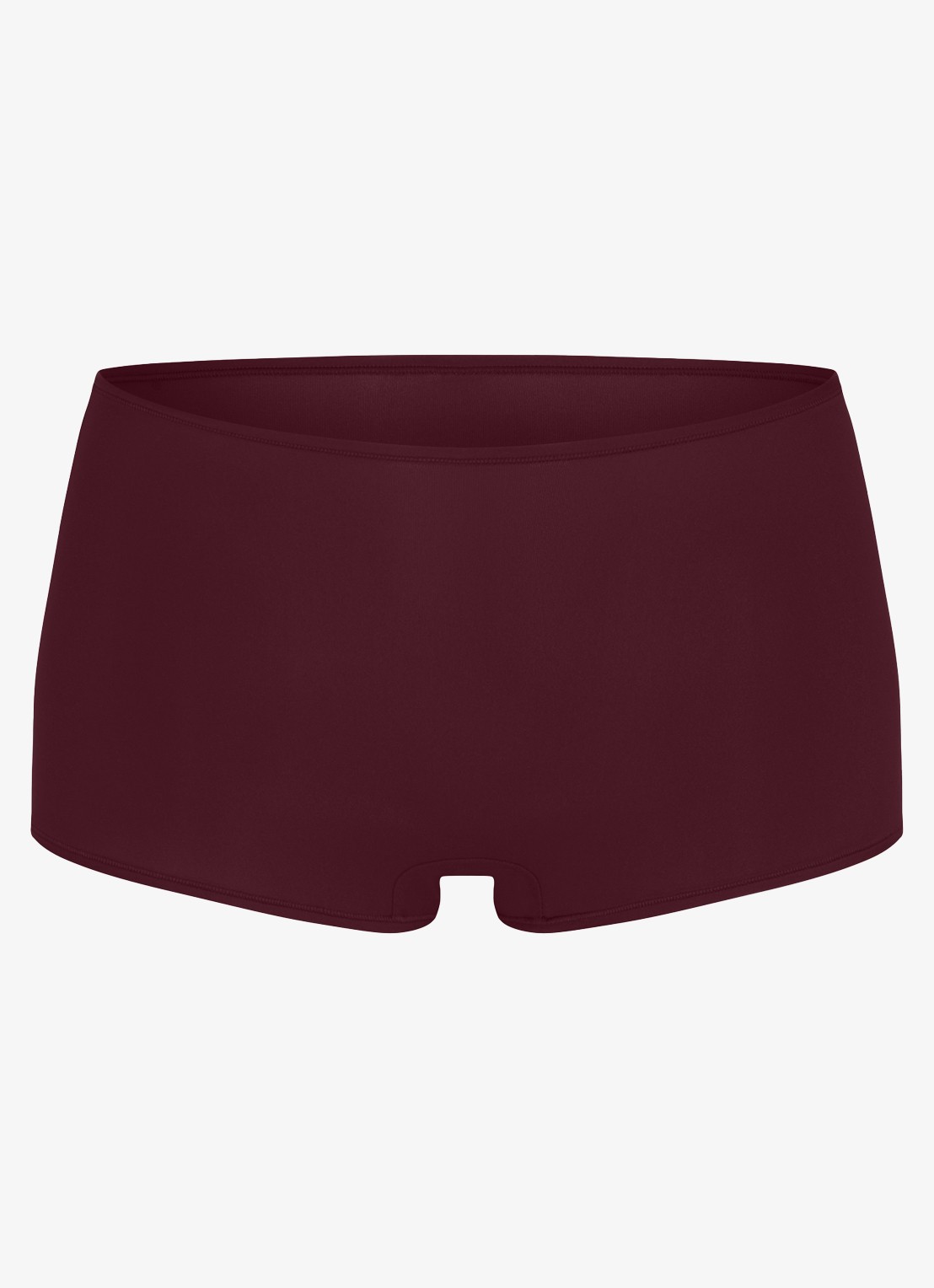 SKIMS Shorts met stretch - voorkant 4 donkerrood